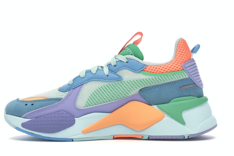 Puma rs x blanche bleu clearance
