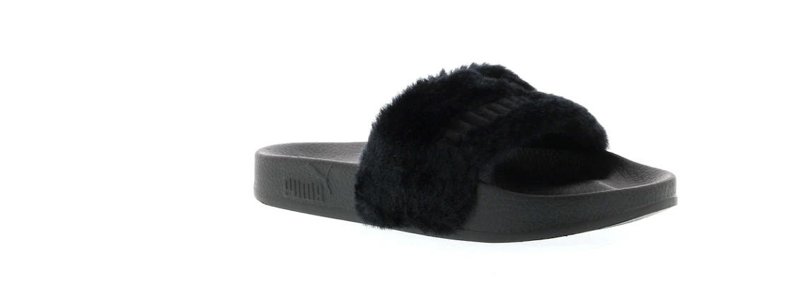 Puma Fur Slide Fur Slide Black (Women's)