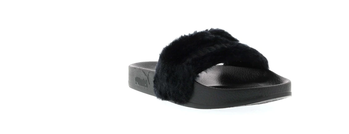 Puma Fur Slide Fur Slide Black (Women's)