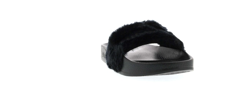 Puma Fur Slide Fur Slide Black (Women's)