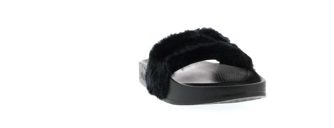 Puma Fur Slide Fur Slide Black (Women's)