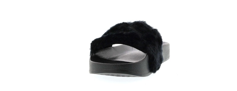 Puma Fur Slide Fur Slide Black (Women's)