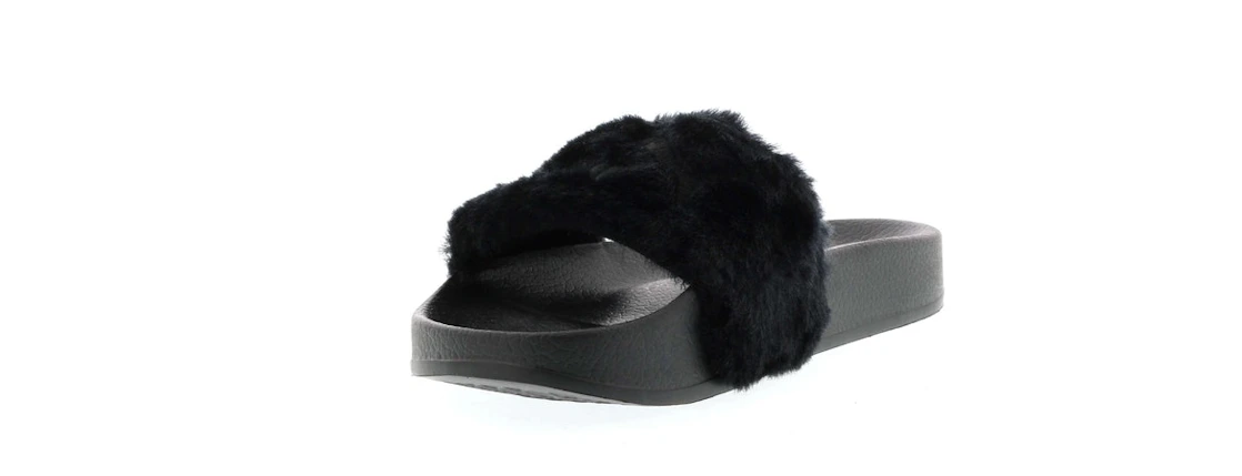 Puma Fur Slide Fur Slide Black (Women's)