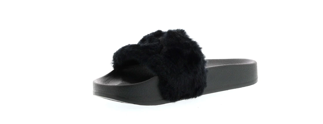 Puma Fur Slide Fur Slide Black (Women's)