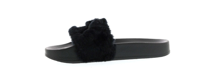 Puma Fur Slide Fur Slide Black (Women's)