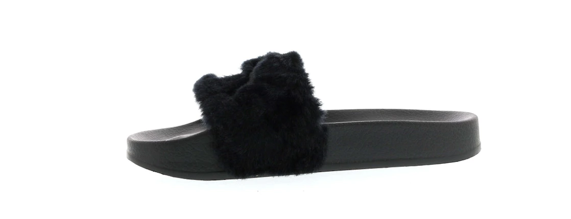 Puma Fur Slide Fur Slide Black (Women's)
