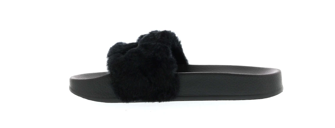 Puma Fur Slide Fur Slide Black (Women's)