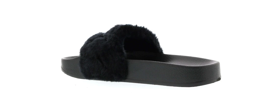 Puma Fur Slide Fur Slide Black (Women's)