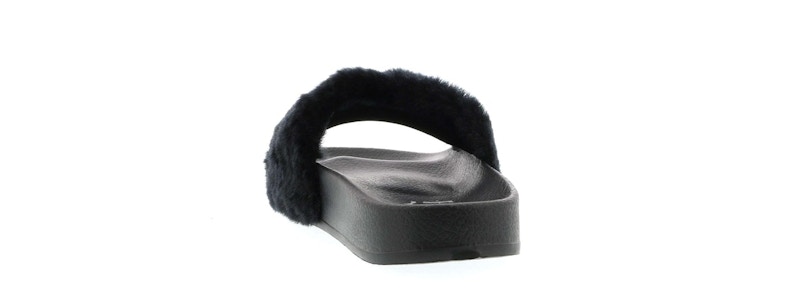 Puma Fur Slide Fur Slide Black (Women's)