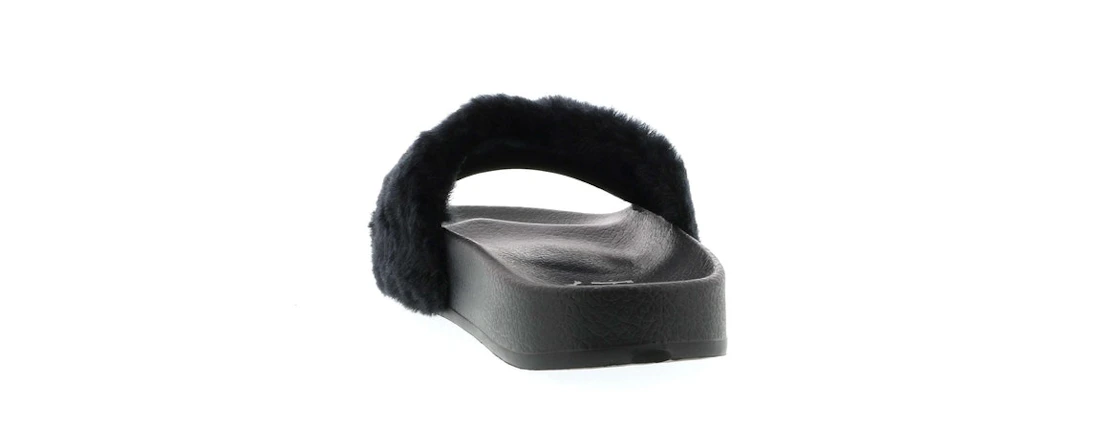 Puma Fur Slide Fur Slide Black (Women's)