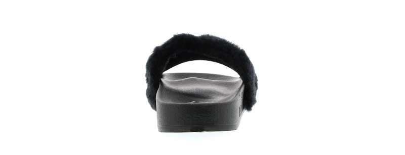 Puma Fur Slide Fur Slide Black (Women's)