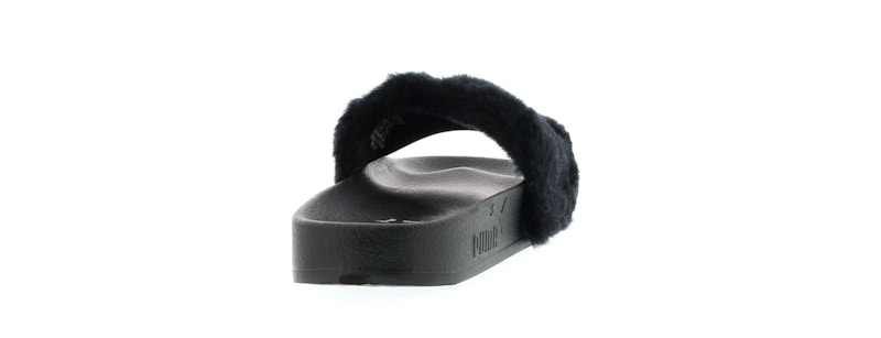 Puma Fur Slide Fur Slide Black (Women's)