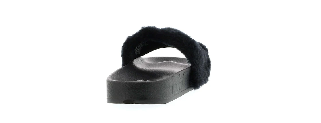 Puma Fur Slide Fur Slide Black (Women's)