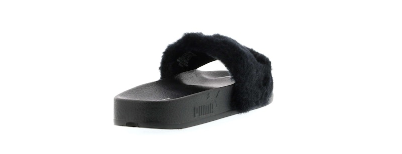 Puma Fur Slide Fur Slide Black (Women's)