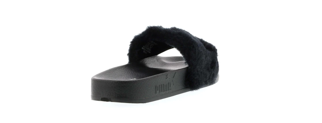 Puma Fur Slide Fur Slide Black (Women's)