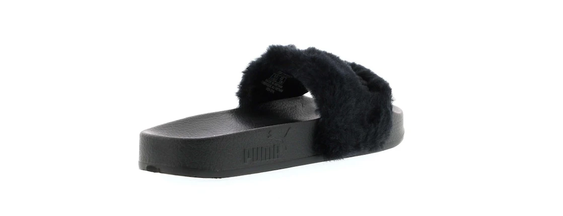 Puma Fur Slide Fur Slide Black (Women's)