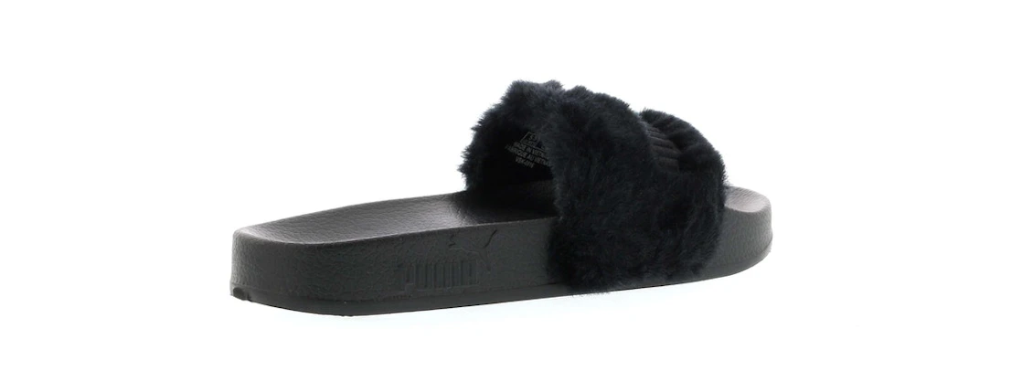 Puma Fur Slide Fur Slide Black (Women's)