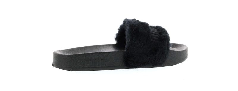 Puma Fur Slide Fur Slide Black (Women's)