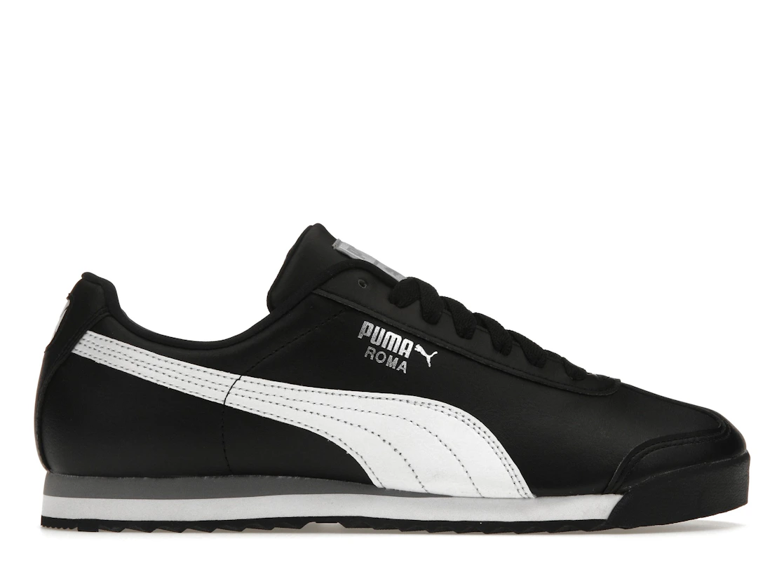 Puma Roma Basic Black-White-Puma Silver