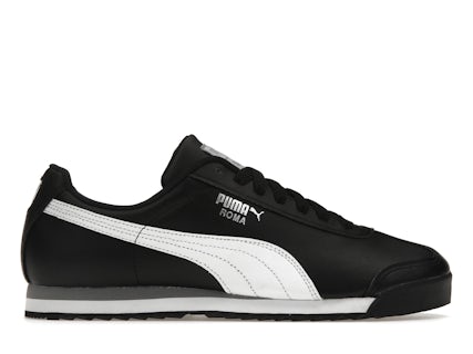 Puma Roma Básico Negro-Blanco-Puma Plateado Hombre 353572-11 ES