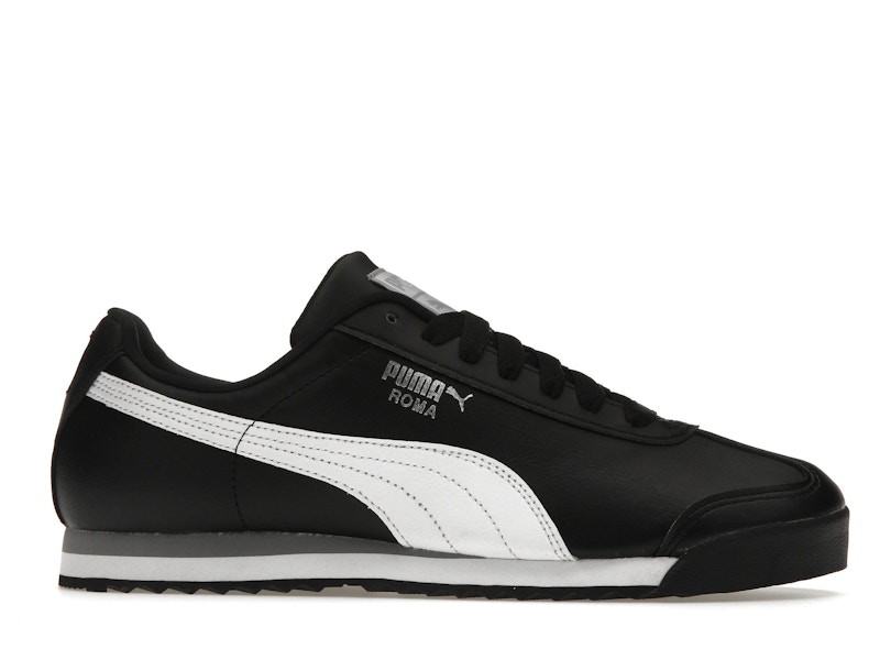 Puma Roma Basic Black-White-Puma Silver