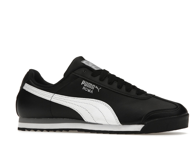 Puma Roma Basic Black-White-Puma Silver