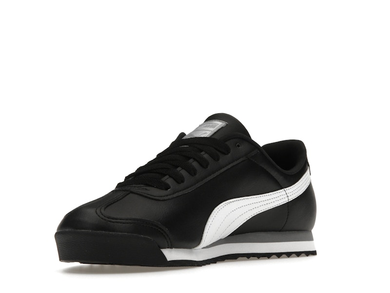 Puma Roma Basic Black-White-Puma Silver