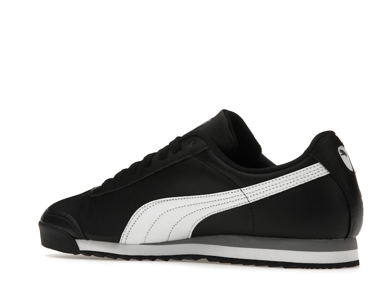 Puma Roma Basic Black-White-Puma Silver