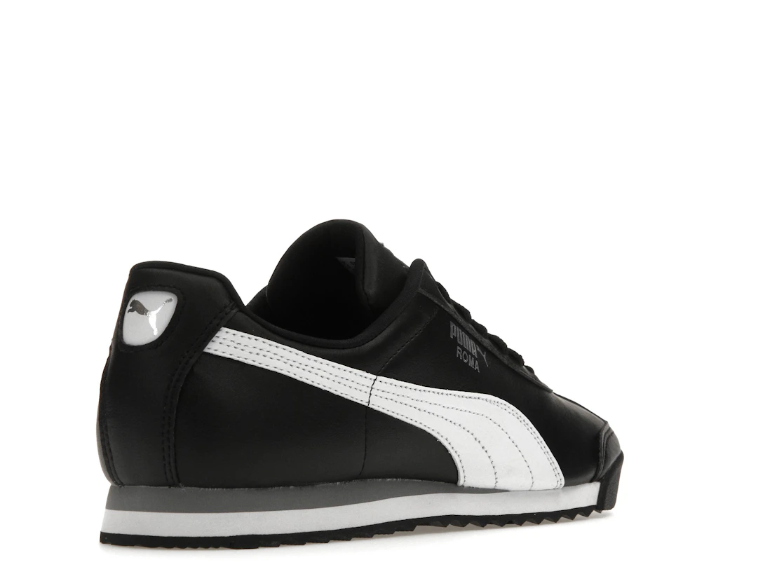 Puma Roma Basic Black-White-Puma Silver