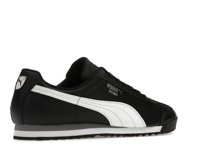 Puma Roma Basic Black-White-Puma Silver