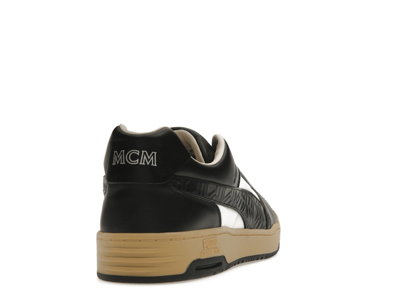 Puma Slipstream Low Court MCM Black White