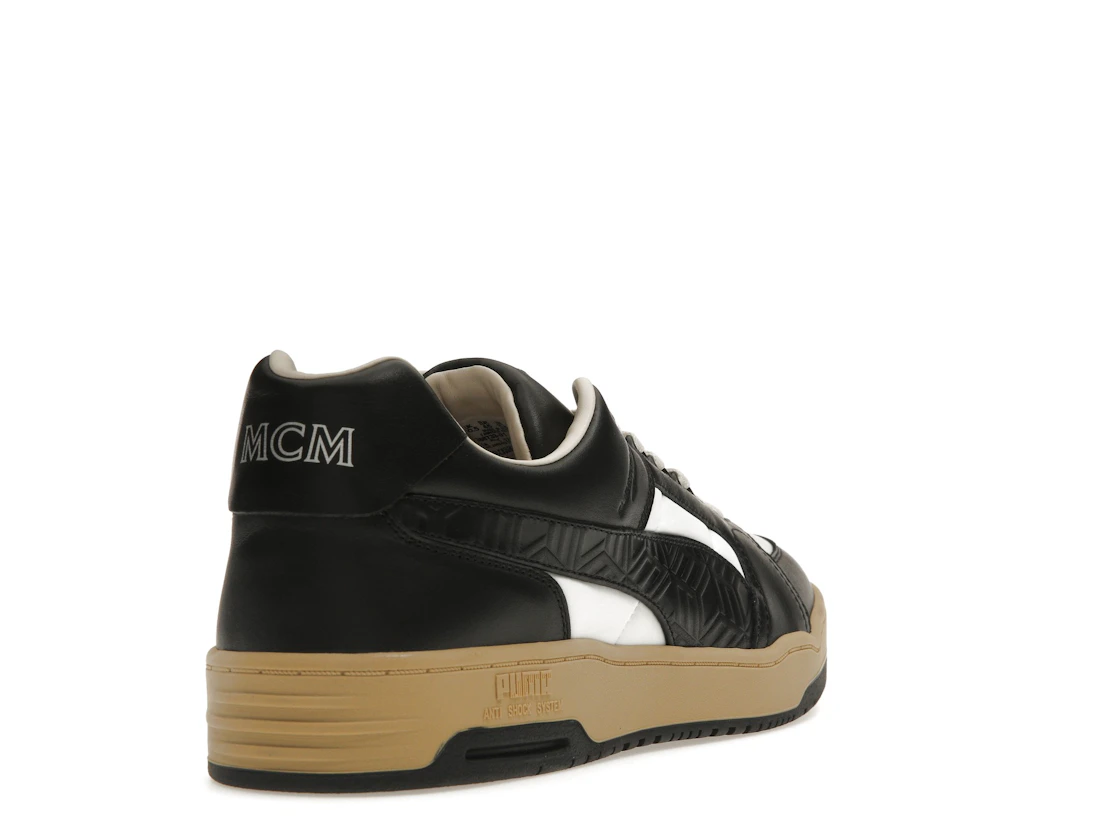 Puma Slipstream Low Court MCM Black White