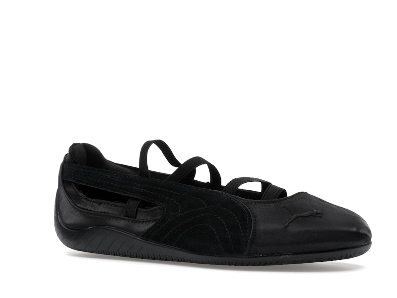Puma Speedcat Ballet Black Cool Dark Gray Satin (Women's)