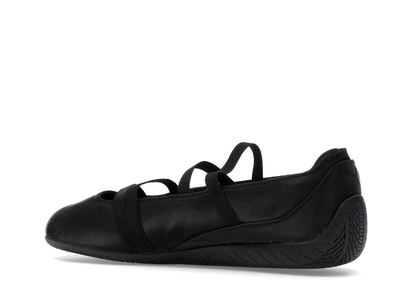 Puma Speedcat Ballet Black Cool Dark Gray Satin (Women's)