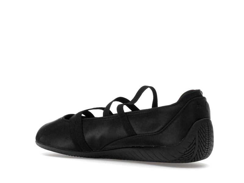 Puma Speedcat Ballet Black Cool Dark Gray Satin (Women's)