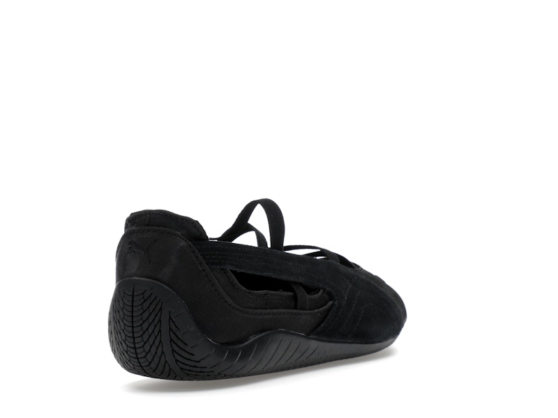 Puma Speedcat Ballet Black Cool Dark Gray Satin (Women's)