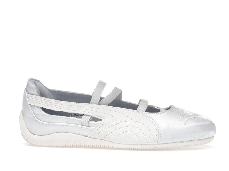 Puma Speedcat Ballet Silver Mist Warm White Satin (Women's)