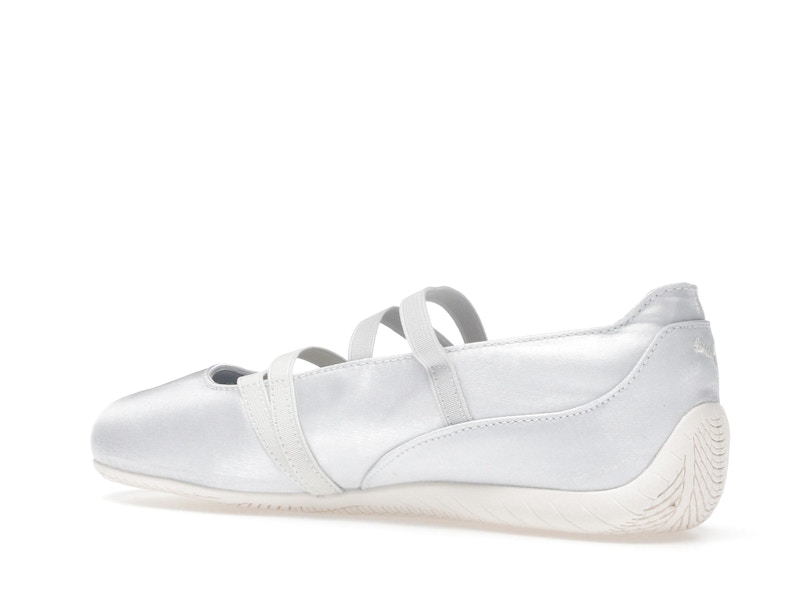 Puma Speedcat Ballet Silver Mist Warm White Satin (Women's)
