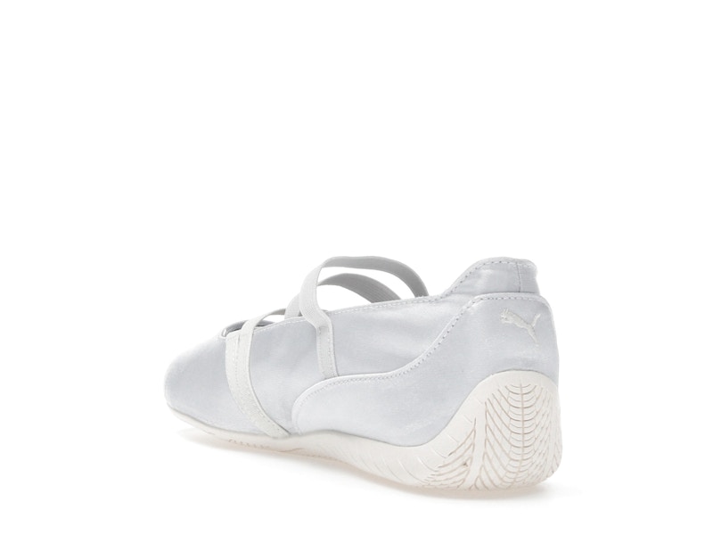 Puma Speedcat Ballet Silver Mist Warm White Satin (Women's)