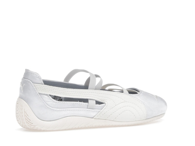 Puma Speedcat Ballet Silver Mist Warm White Satin (Women's)