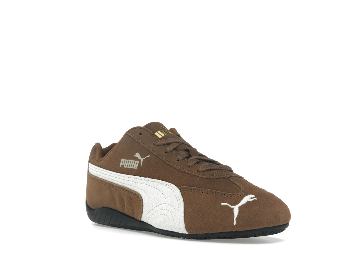 Puma Speedcat OG Haute Coffee Frosted Ivory (Gold Tongue Logo) (Women's)