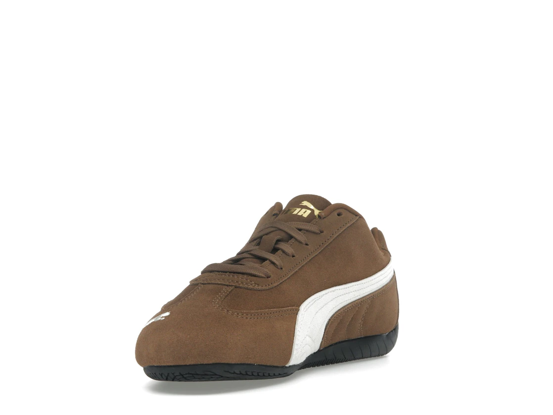 Puma Speedcat OG Haute Coffee Frosted Ivory (Gold Tongue Logo) (Women's)