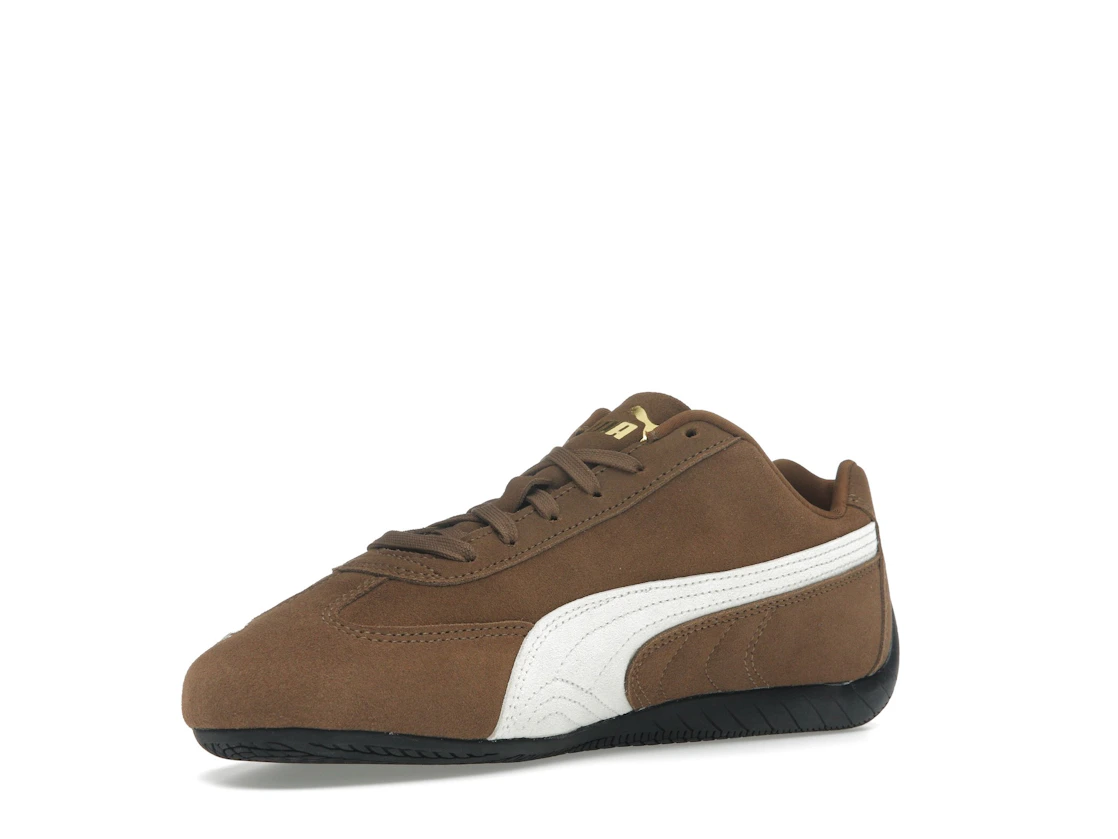 Puma Speedcat OG Haute Coffee Frosted Ivory (Gold Tongue Logo) (Women's)