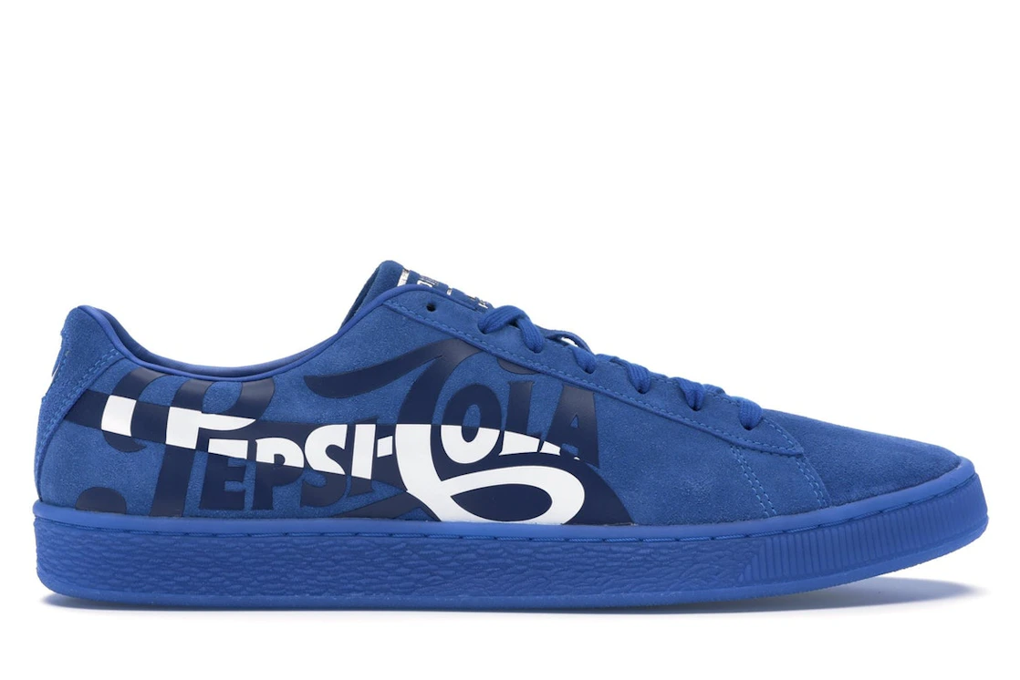 Puma Suede Pepsi Blue