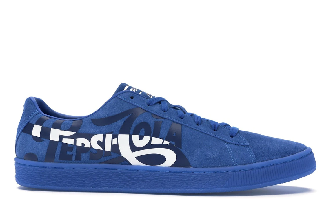 Puma Suede Pepsi Blue