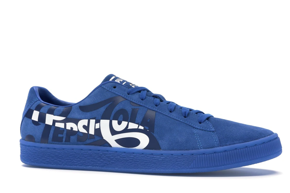 Puma Suede Pepsi Blue