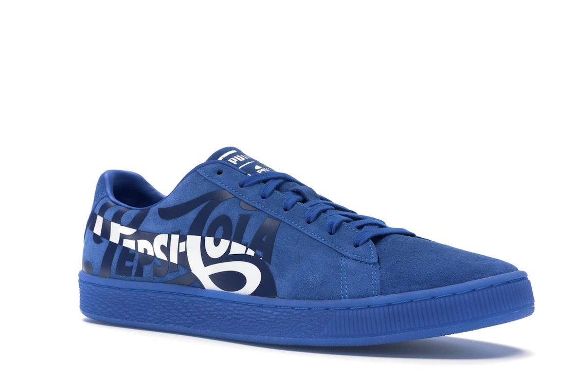 Puma Suede Pepsi Blue