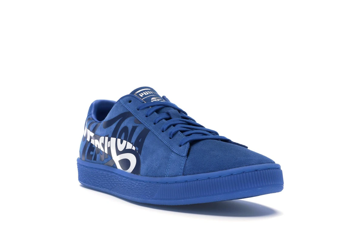 Puma Suede Pepsi Blue