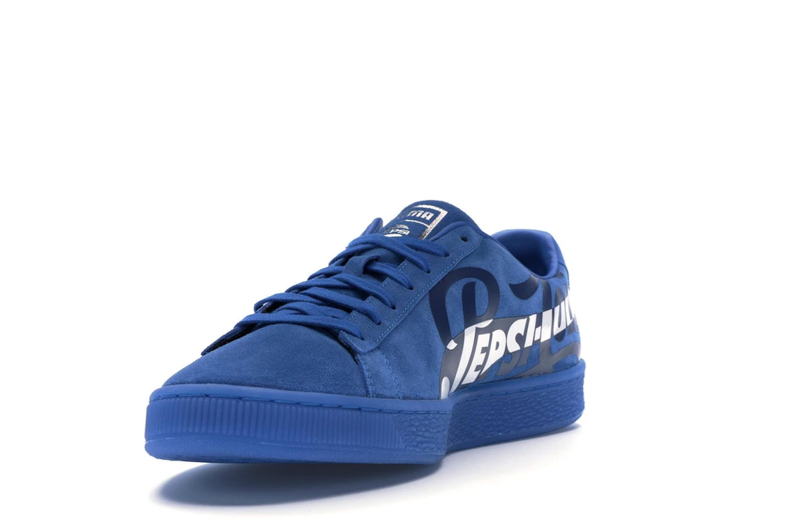 Puma Suede Pepsi Blue