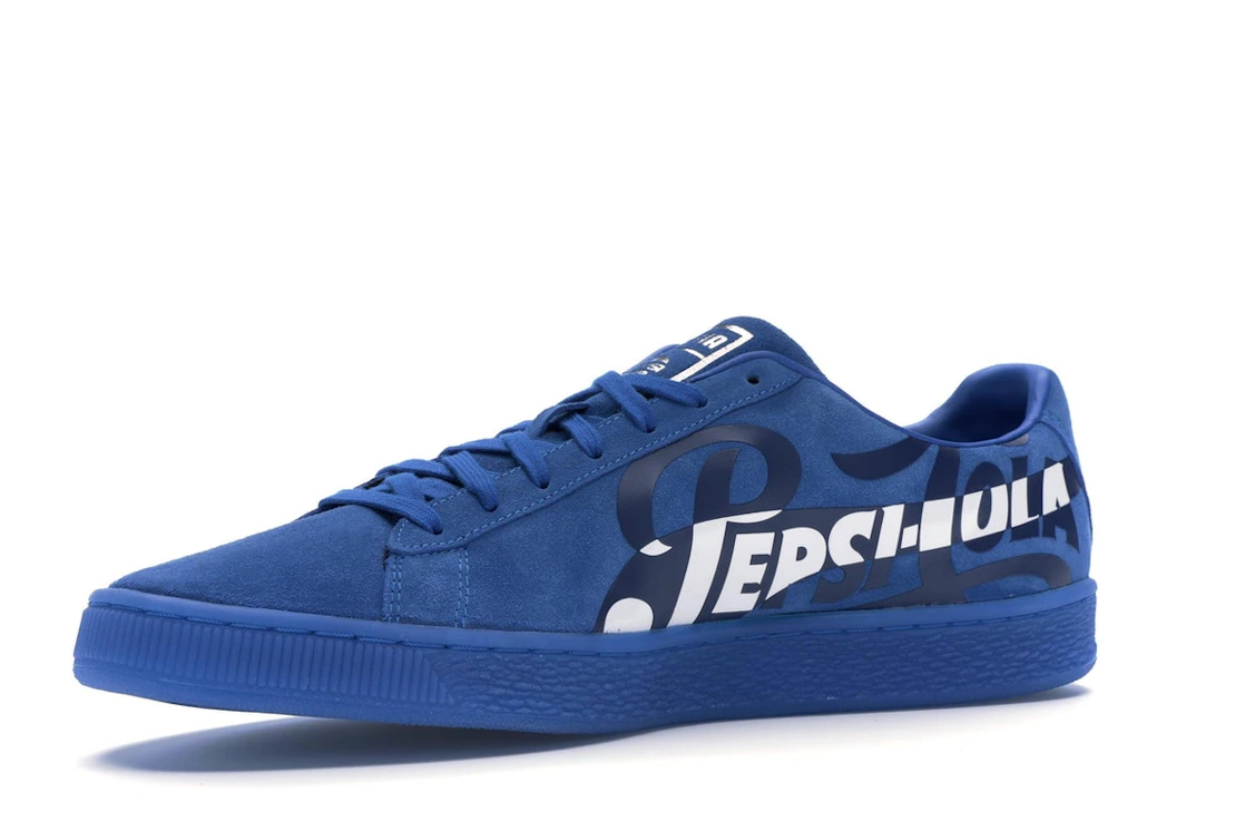 Puma Suede Pepsi Blue